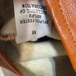 THML  Alani pleather top in camel Medium NWT Photo 6