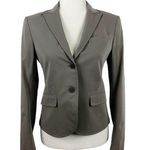 Theory Tailored fitted 2 Button Front Blazer Sz 6 Photo 0