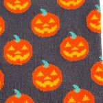 Happy Socks Pumpkin Socks, Gray, Orange Gray Photo 1