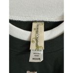Y2K Decorated Originals M Sweatshirt Embroidered Stacker Dogs Metallic BOHO‎ Green Size M Photo 2
