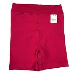Free People  Movement Free Throw Ribbed High Rise Biker Shorts in Passion Fruit Photo 81