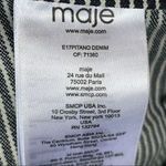 Maje  wide leg denim trousers size 4 Photo 9