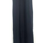 Wildfox Small Dress Maxi Black Embroidered Logo High Side Slits Cotton Long Photo 1