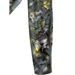 Adidas  Women's Gray Tropical Print Crop Leggings Size XS Photo 5