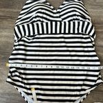 Motherhood  MATERNITY Beach Bump™ Striped Halter One Piece Maternity Swim Sz XL + Photo 10