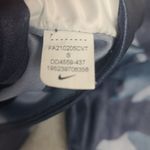 Nike  Women's Dry-Fit One‎ Mid-Rise Training Leggings Tight Blue Camo Small Photo 8