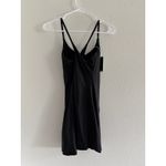 Halara  Softlyzero Plush Active Dress Womens Medium Black Easy Peezy Sports NWT Photo 3