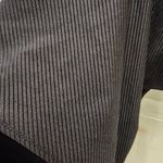 Aerie {M} NWT  Shine Rib One Shoulder Full Coverage One Piece Swimsuit In Black Photo 6