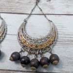 Vintage Stud Earrings For Pierced Ears Dangle Extra Large Boho Photo 2