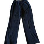 St. John Collection ST JOHN Santana Knit Pants Slacks Womens Navy Blue Size 6 (Small Hole) Photo 0