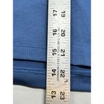 Athleta Air Out Cinch Tee Blue S/S Scoop Neck Elastic Cut-Out Back Women's Small Photo 7