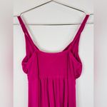 Edge Clothing Pink Sleeveless Mini Dress Twist Front Medium Stretchy & Stylish Photo 8