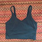 TEAL BASIC ATHLETIC TANK CROP TOP Blue Size M Photo 0