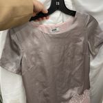 Moschino 100% silk dress with crepe organza flowers xxs Photo 0