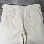 Liz Claiborne 2 Pairs of  Women's Cream and White Capris with Tie Belt Photo 5
