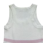 Love Shack Fancy Indiana Mini Dress Womens Large Tennis White Embroidered Knit Photo 6