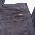 Kancan Mid Rise Straight Leg Jeans Womens 11/29 Black Distressed KC6038BK Photo 9