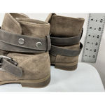 Route 66 Womans Whitney Pullon Booties 9 Brown Strappy Buckle Close NWOT Photo 3