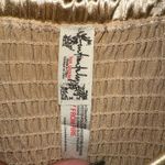 Free People  Top Womens Medium Latte Casino Royal Brami Crop Smocked Back Y2K NEW Photo 6