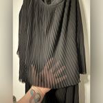 Michael Kors pleated layered one-shoulder dress—large Photo 5