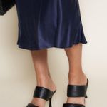 Free People Alohas Twist Strap Mule Sandals Black Photo 0