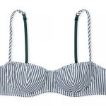 Victoria's Secret Striped green and White Women's Bra Photo 0
