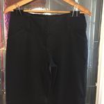 INC International Concepts size 8 Black Straight Leg Slim Fit Pants 32 inseam Photo 1