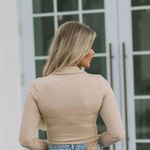 These Three Boutique Collared Bodysuit Photo 1