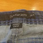 Calvin Klein Jeans  Skinny Cropped Jeans - Good Condition - Size 6 Photo 1