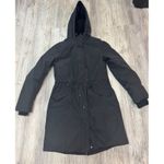 Wilfred ‎ Northstar Parka Coat Women's Medium Black Hooded Winter Warm Photo 1