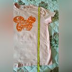 Pink and Orange women Disney pumpkin themed fall Halloween shirt size Large Photo 2