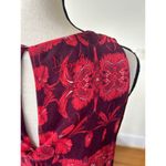 Desigual  Red Floral Paisley Mosaic Print Asymmetric Shift Dress Photo 5
