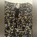 Free People  Intimately Free Dessa Floral Bodysuit Black Balloon Sleeves Size Sm Photo 9