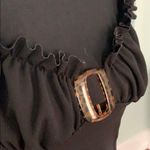 Missguided Black Off The Shoulder Crop Top Photo 2