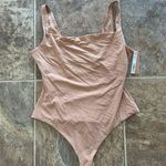 SKIMS  Fits Everybody Square Neck Bodysuit Ochre Large Photo 4