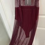 Pretty Little Thing NWT Shape Mesh Panel Bodycon Dress Photo 6