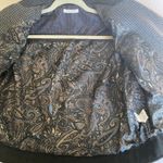 Angels Never Die Gray Crop Wool Blend Jacket Patchwork Beaded Detail Sz 1 Photo 8