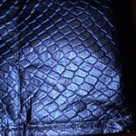 Hard Rock Cafe Hard Rock Couture Large Blue Snake Tote Bag Photo 2