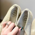 Jack Rogers  Tucker Gold Canvas Slip Ons Photo 3