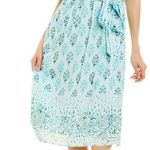 Celina Moon NWT - Braided Mini Dress Floral Print Summer Casual Cocktail Party Photo 0