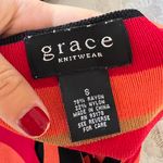 Grace Knitwear Striped Tank Top Y2K Size S Photo 6