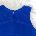 Faith and joy Sleeveless Blouse Royal Blue Photo 5