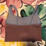 PINK - Victoria's Secret Seamless Lightly-lined, scoop neck sports crop Bra - small Photo 1