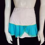 Lucky in Love White & Blue Skort (L) Blue Size L Photo 1