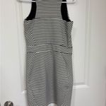 Toad & Co. Black & White Striped Sleeveless Bodycon Dress size small Photo 4