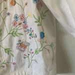 draper's & damon's Floral Embroidered White Jacket drapers and Damon’s xl Photo 2