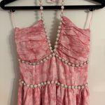 V. Chapman The Scarlette Dress in Pink Peony Print Size 2 Photo 2