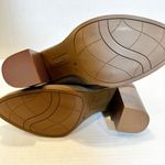 American Eagle ‎ Gray Bootie Women's 10 Strappy Buckle Chunky Western Boho Hippie Photo 6