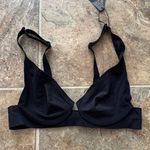 SKIMS  Naked Plunge Bra Onyx Size 32A Photo 0