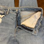 Old Navy  High-Rise O.G. Straight Jeans Womens Size 12 TALL Distressed Light Wash Photo 7